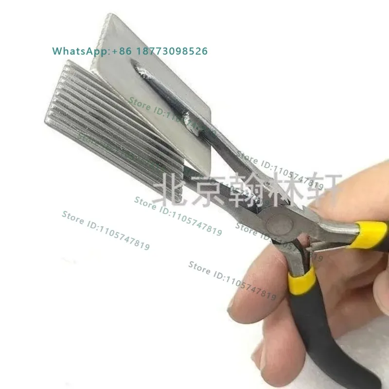 Glass burning special straight line clamp, line clamp