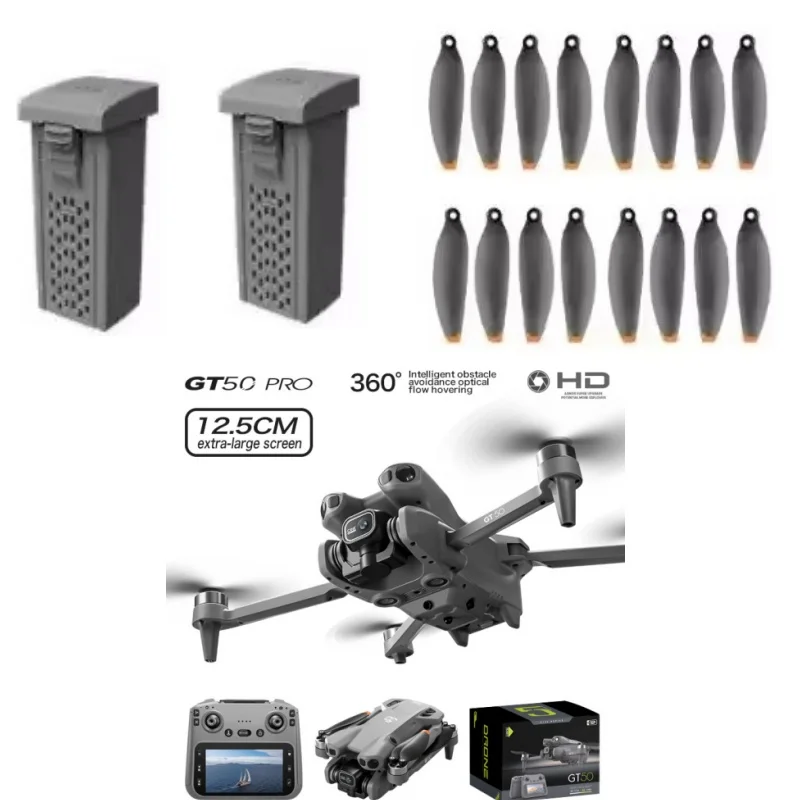 GT50 Drone Blades 3.7V 1300MAH Battery For GT50 MINI Drone GT50 Screen Drone Battery Blades GT50 Dron Battery Parts accessory