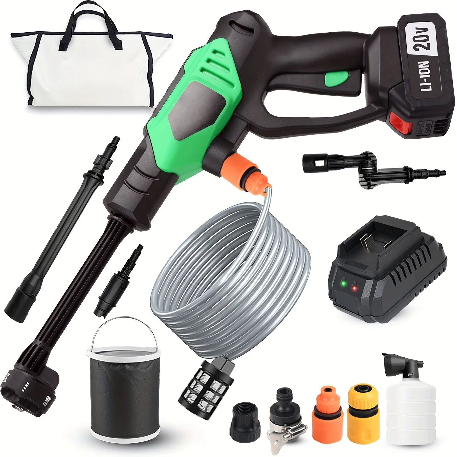 

Portable 20V Handy Plastic Pressure Washer for Car Washing
