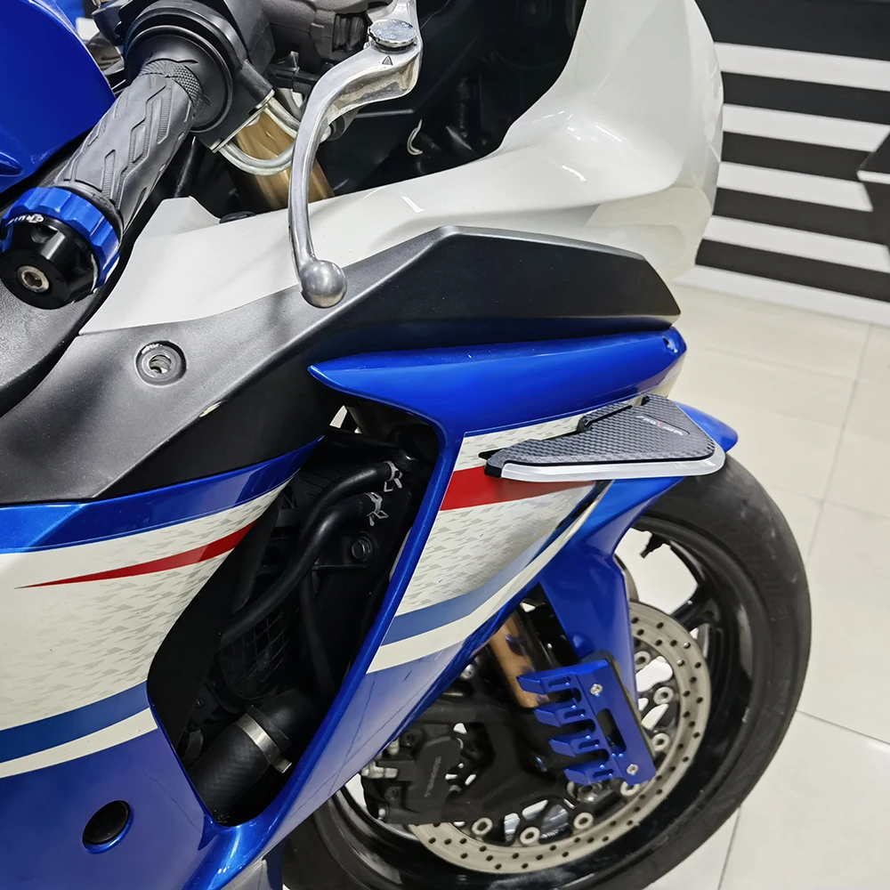 Front Fairing Aerodynamic Winglets Side Spoilers Decorative Dynamic Wing Kit for SUZUKI GSX-R600 750 1000 125 GSX-250R GSXS1000F