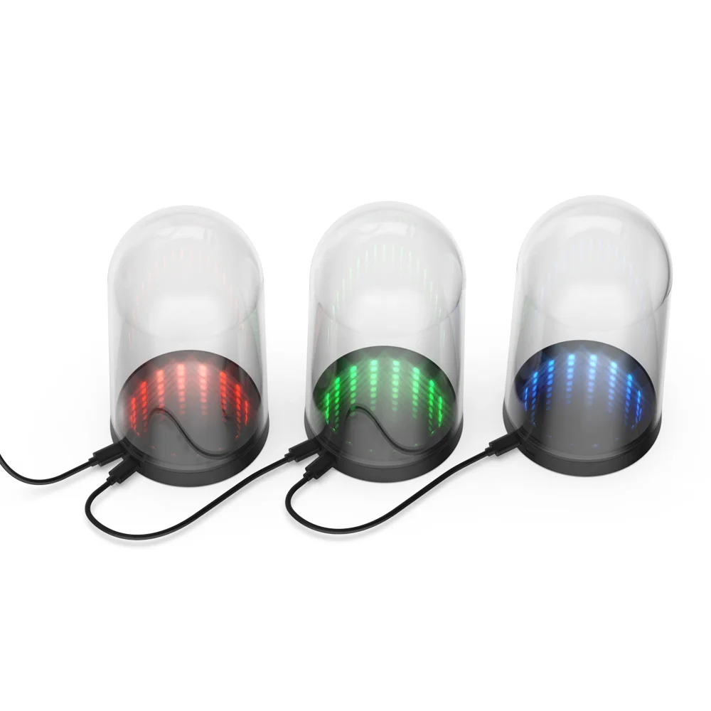 صندوق عرض شفاف مع أضواء LED ، برج مرئي ، غطاء تخزين RGB ، غلاف واقي من الغبار ، قاعدة عرض ، مجموعة واحدة