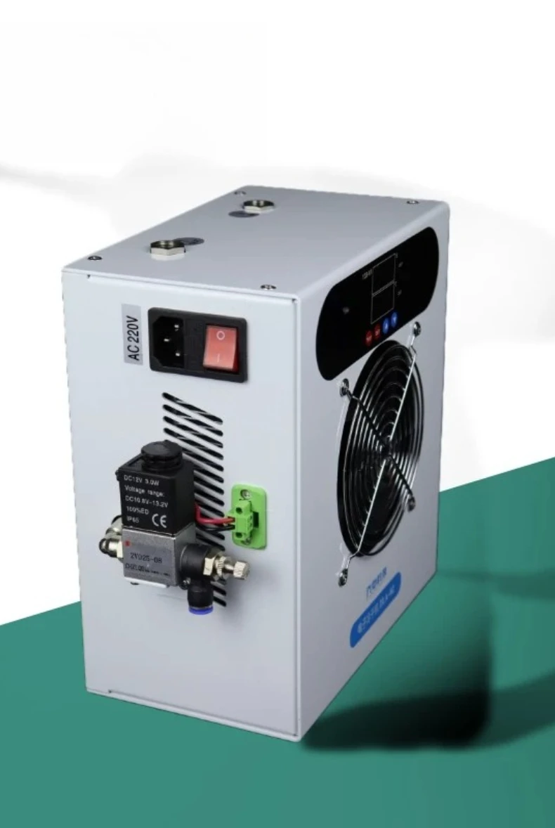 ZLA-02 Refrigerated Gas Dryer 210W Air Compressor Compressed Air Drying Water Removal Filtration Automatic Drainage Cold Dryer