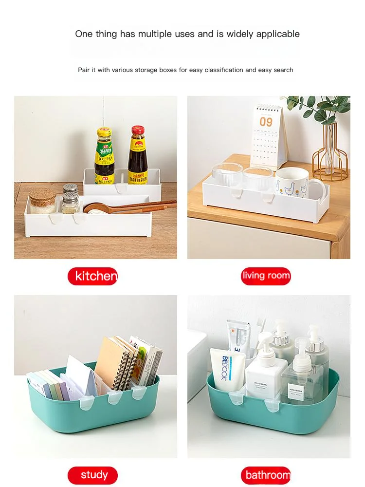 مقسم تخزين الثلاجة قابل للتعديل - منظم رف قابل للسحب للأطعمة والمشروبات والبيض (4/8/12/20/26 قطعة) #3