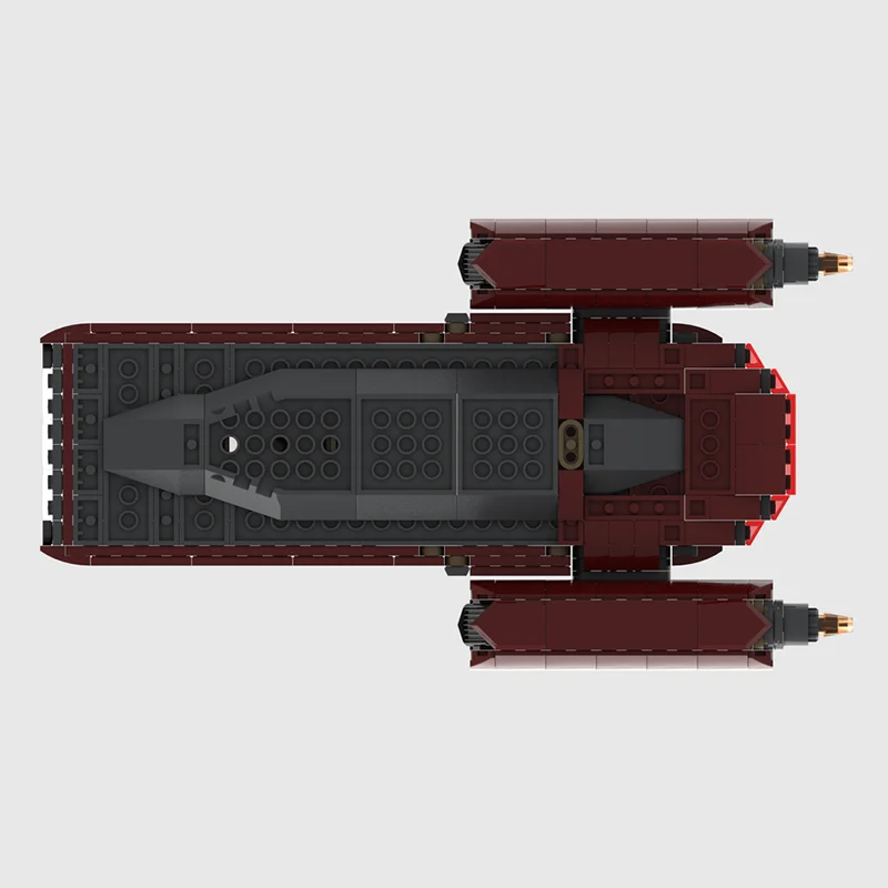 544 pièces MOC Mor Gana VE Lusso classe Transport étoile bataille modèle bâtiment cadeau de noël blocs Architecture éducation jouets brique