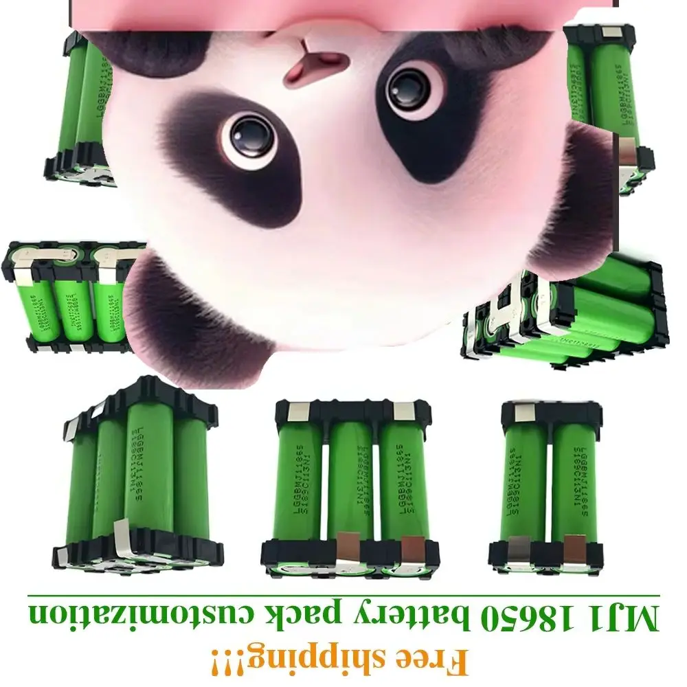 

MJ1 18650 Battery Pack 2s1p 3s1p 3s2p 4s2p 5s2p 6s2p 4s1p 8.4v 7.4V 12V 16.8v 18V 3500 MAh Battery for 18V Screwdriver Battery