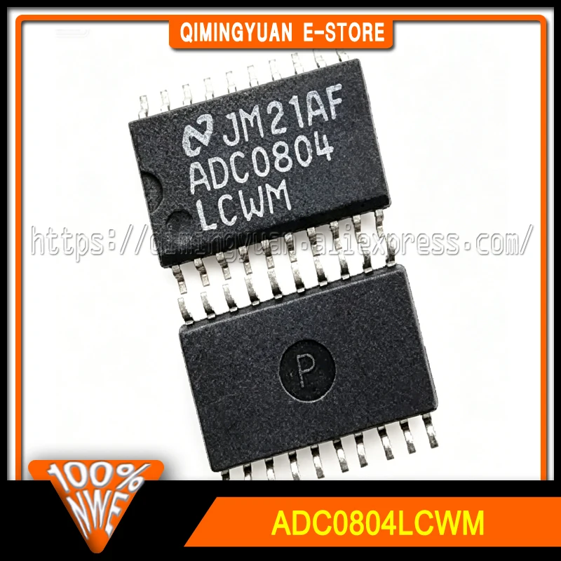 10PCS/LOT New original ADC0804LCWM ADC0804 analog-to-digital converter SOP20 imported chip