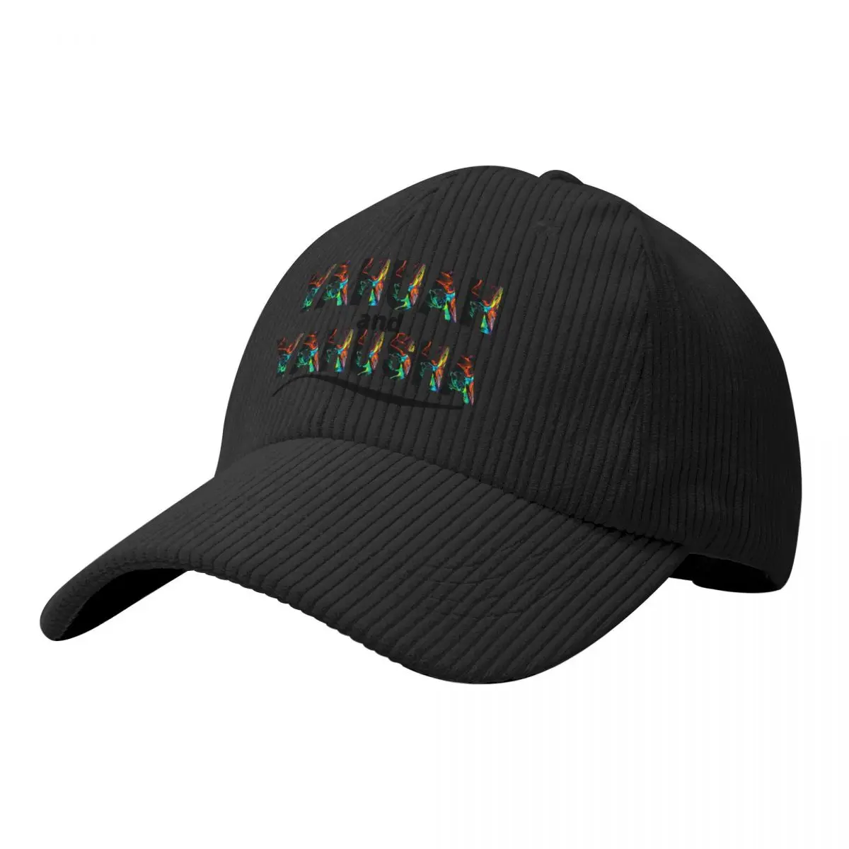 

Yahuah and Yahusha (black multi) Baseball Cap Golf Hat Luxury Cap western Hat Caps Male Women's