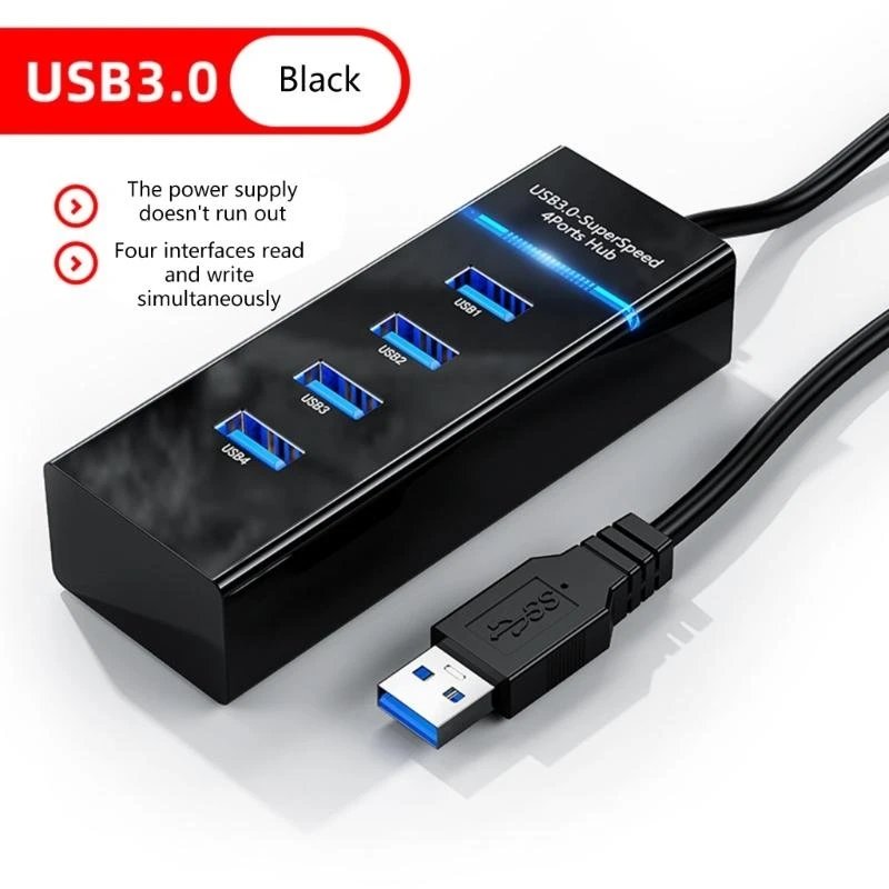 Compactly Compactly USB Hub Offering USB3.0 Connection USB Expander For Various Gadgets - Aliexpress Deal