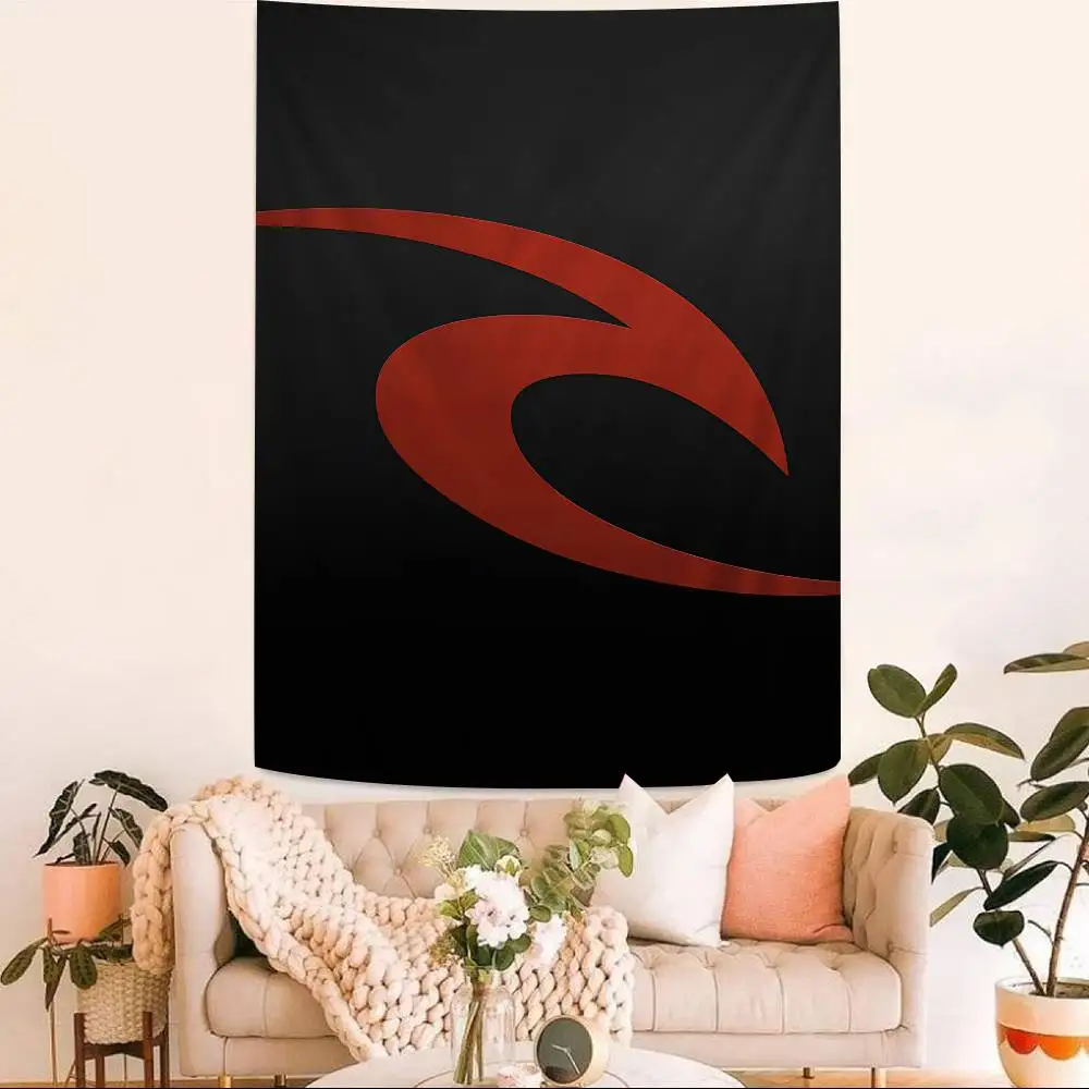 Fashion R-RipS C-Curl-S Logo Hanging Bohemian Tapestry Indian Buddha Wall Decoration Witchcraft Bohemian Hippie Cheap Hippie