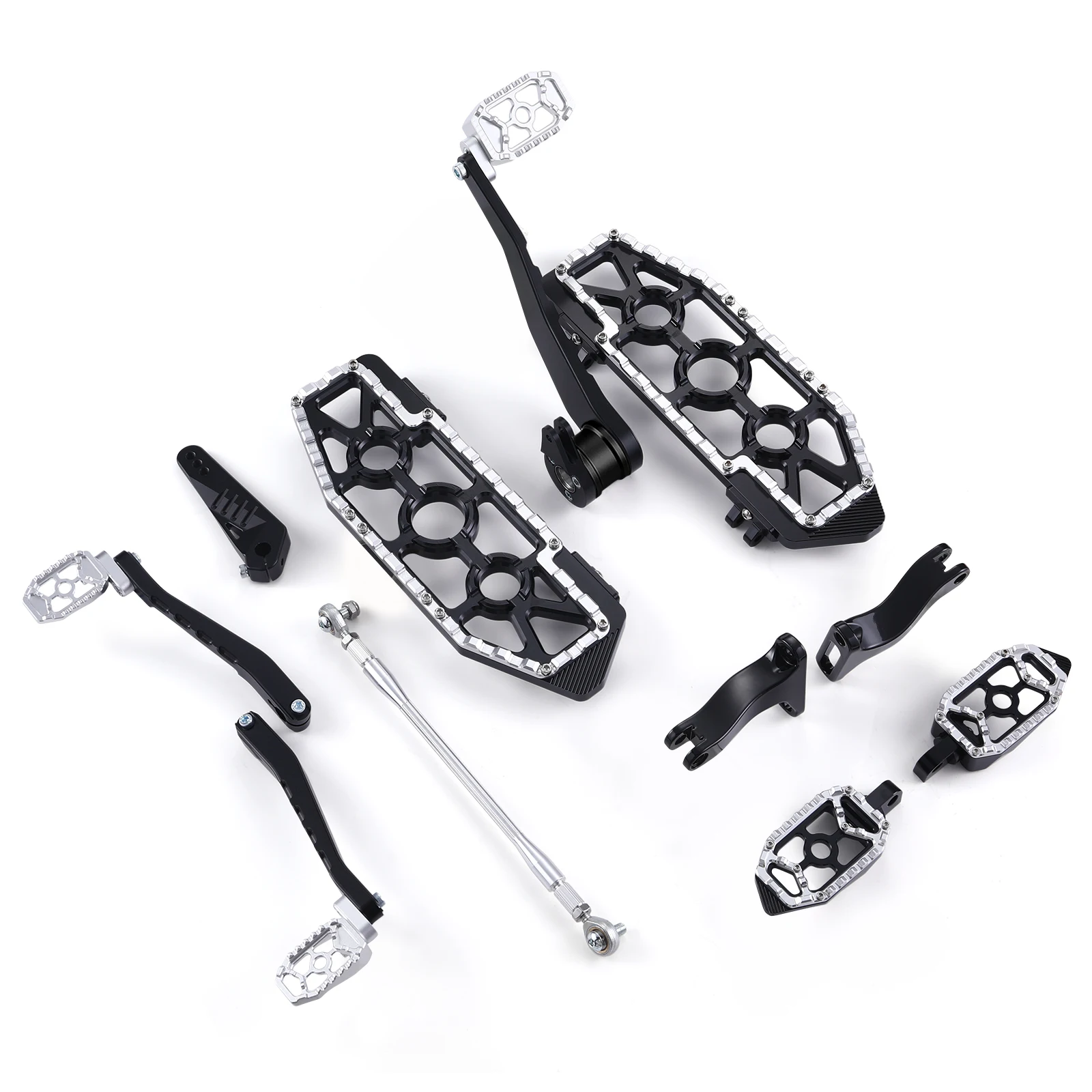 MX Style Floorboards Kit with Brake Arm and Heel Toe Shifter System for  Touring Models 2014-2025