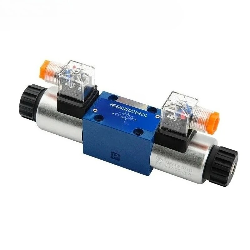 Industrial Hydraulic Solenoid 2-Way Directional Valve Single Head 4WE6E/DJGHA Series DC24V/AC220V