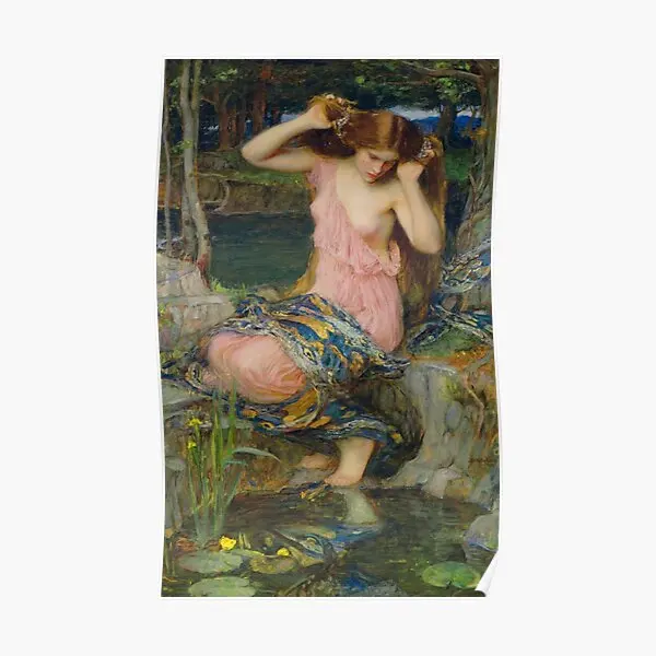 John William Waterhouse Lamia  Poster Decor Room Mural Painting Print Funny Wall Art Decoration Home Picture Vintage No Frame