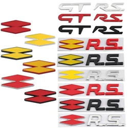 Insignia deportiva de Metal para coche, pegatina para Renault Logan, Clio, Megane, Kangoo, 1, 2, 3, 4, Captur, Kadjar, Twingo, Duster