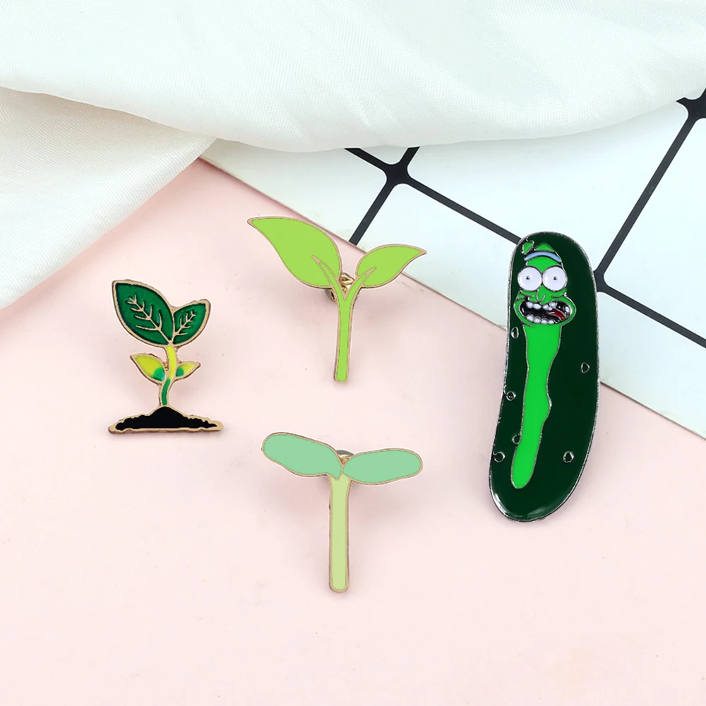 2-4pcs Cartoon Food Cat Enamel Pins Cute Cup Kitten Plants Brooch Science Beaker Metal Spoon Badge Women Lapel Bag Jewelry Gifts