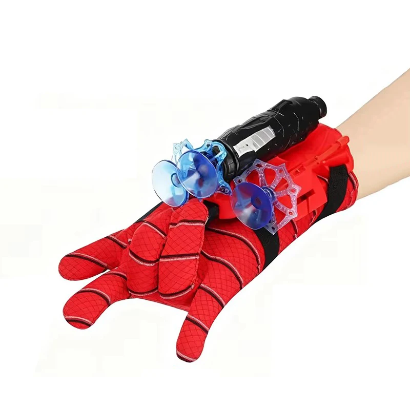 

Superhero Spiderman Cosplay Prop Spider Silk Wrist Launcher Rope Launchers for Halloween Christmas Party Game Gifts
