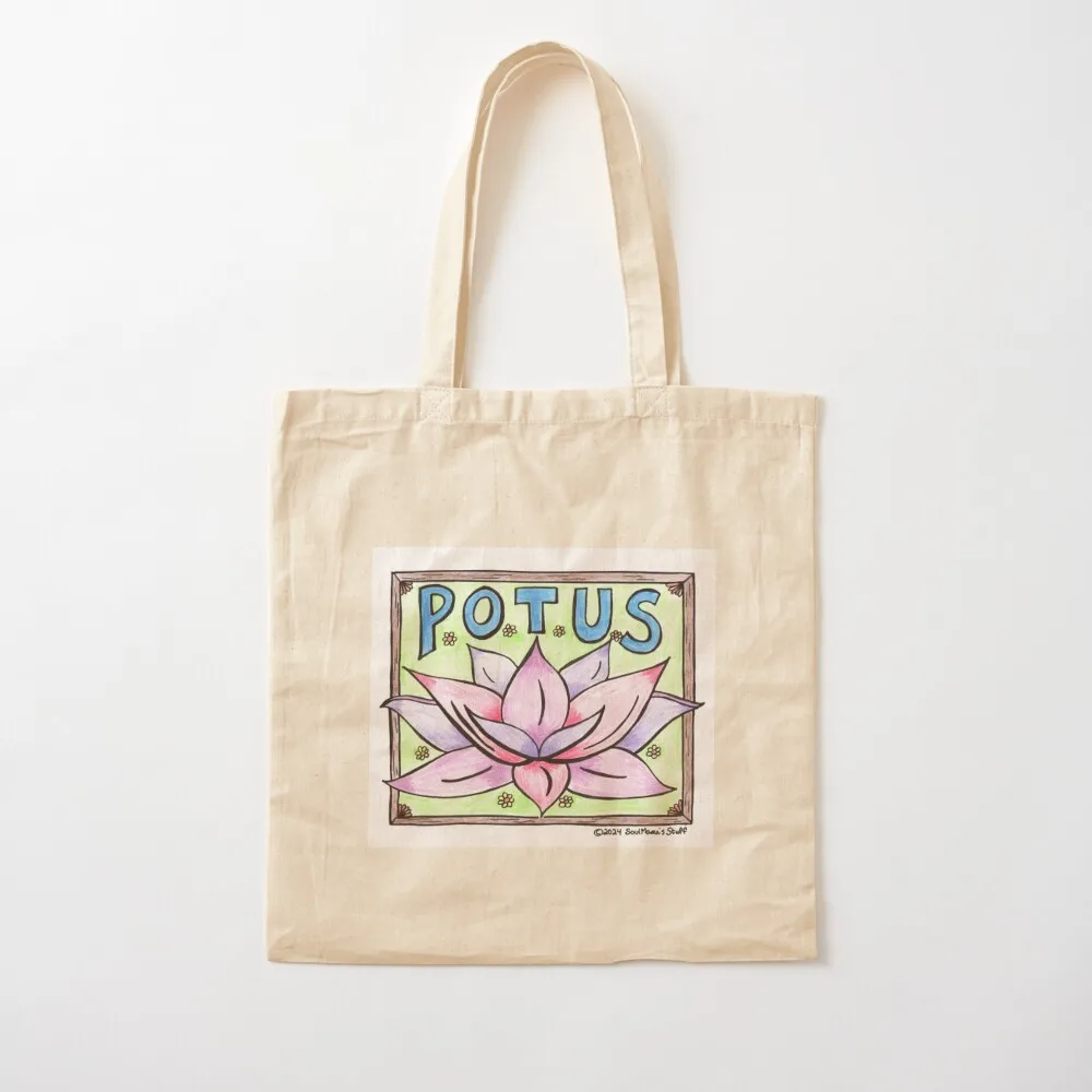 POTUS Lotus Kamala Harris Tote Bag