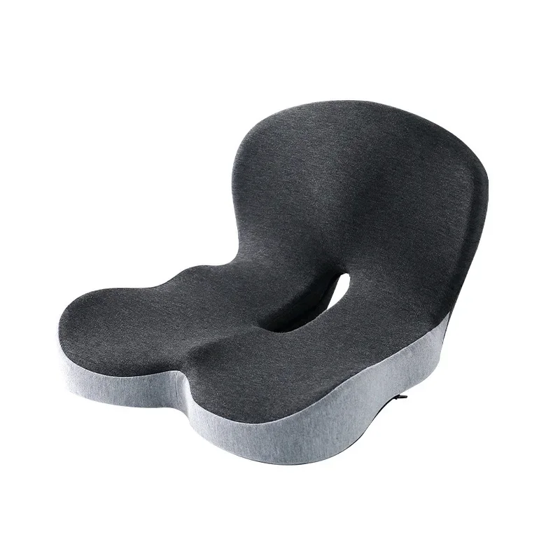 

Memory Foam Office Seat Cushion Waist Back Support Pillow Set Ergonomic Massage Lumbar Orthopedic Pillow Buttock Coccyx Cushion