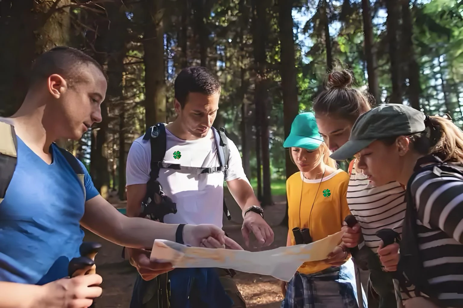 دبابيس شامروك لعيد القديس باتريك - 5/10/50/100 قطعة بالجملة، مينا خضراء أربع أوراق البرسيم بروش هدية تذكارية للمهرجانات الأيرلندية #2