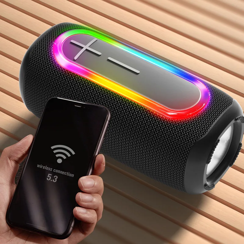 

Hopestars P60 Portable Enceinte Subwoofer Ip67 Waterproof Dustproof Outdoor Music Charge 5 Blue Tooth Speaker