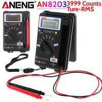 ANENG AN8203 Professional Digital Multimeter 3999 Counts True RMS AC/DC Ammeter Voltage Battery Tester Capacitance Test Meter