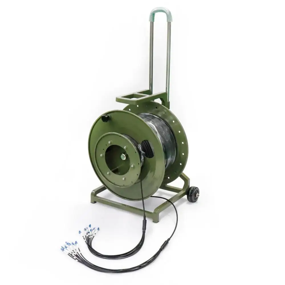 

Portable Metal Cable Reel 1200m 3.0mm/7.0mm/12.0mm harsh environment Cable Drum