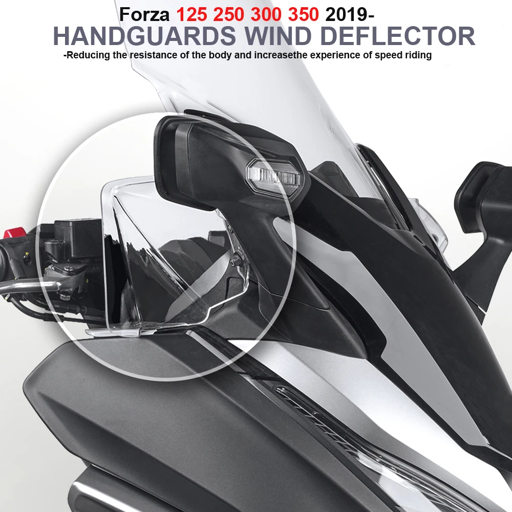 FOR HONDA Forza FORZA 125 250 300 350 2019 2020 2021 2022 NEW Motorcycle Hand Guard Handguard Windscreen Protector Shield