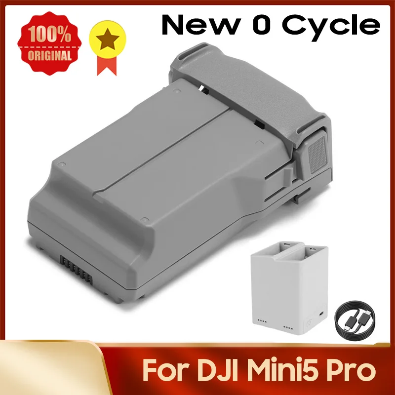 For DJI Mini 5 Pro Mini5 Pro Intelligent Flying Drone Replacement Batteries Accessories Long Endurance 5000mAh 0-Cycle Battery