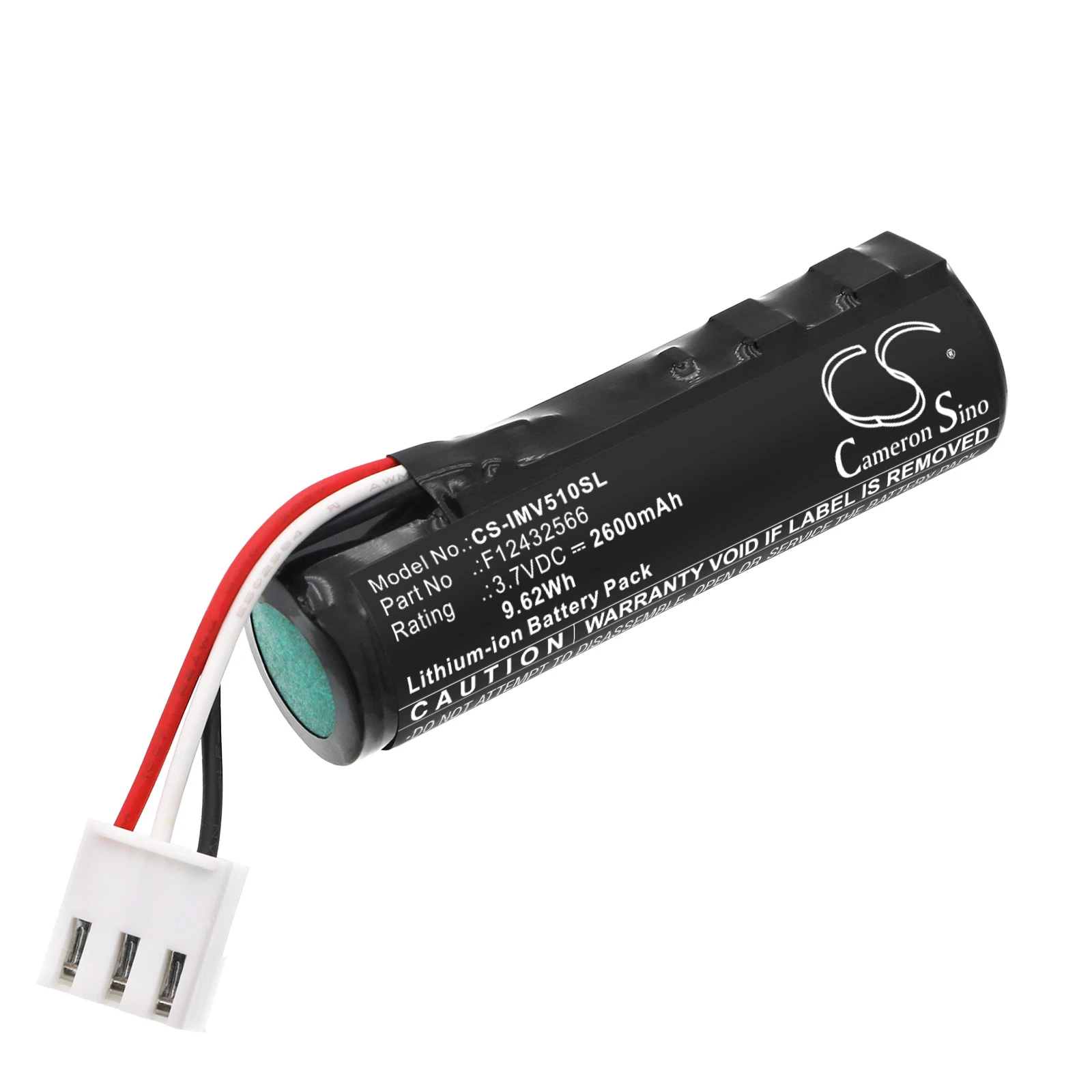 CS Replacement Battery for Ingenico Move 5000 3G Bluetooth,Move 5000 3G Wifi Bluetooth,Move 500 PN:F12432566 2600mAh / 9.62Wh
