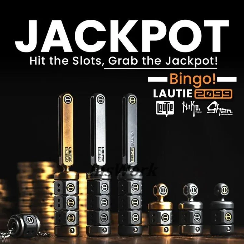 

LAUTIE EDC Jackpot Fidget Spinner 2099 Series LAUTIE Gyro Ratchet LAUTIE Grand Slam Lucky Wheel Grand Slam