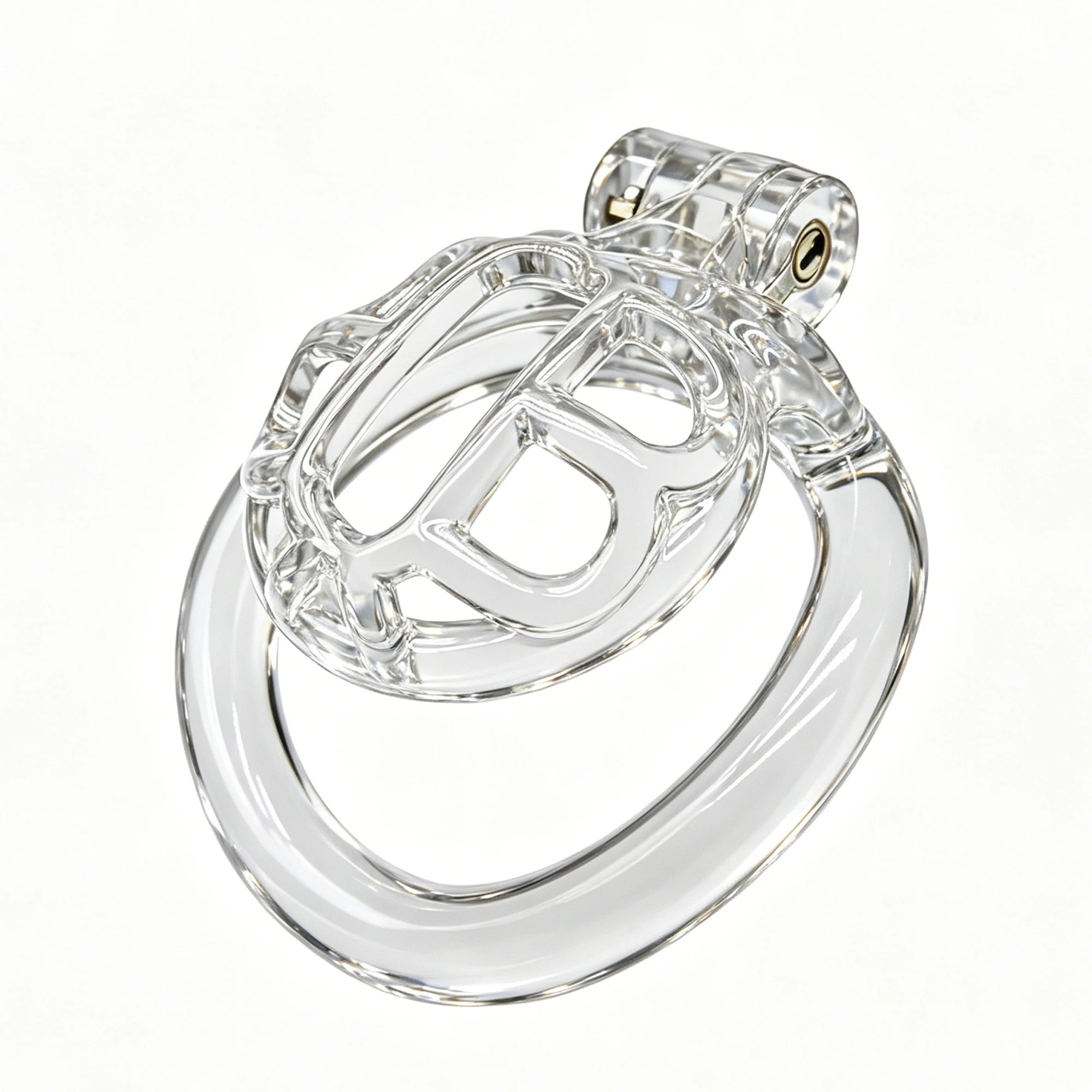 2026 New Pink Flat Chastity Lock Ascetic Escape Proof Chastity Cage with 4 Size Rings Adult Erotica Male Gay Sex Toys 18+ 정조대