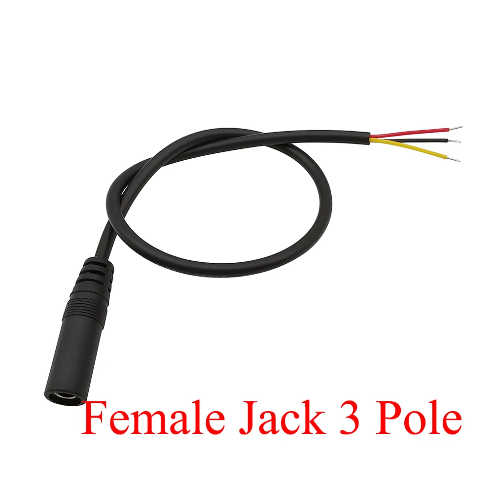 1/2/3/5pcs 3,5mm Audio kabelst ecker 2 3 4-poliger Mono-Stereo-Stecker Buchse Verlängerung kabel Aux Kopfhörer DIY Reparatur 30cm