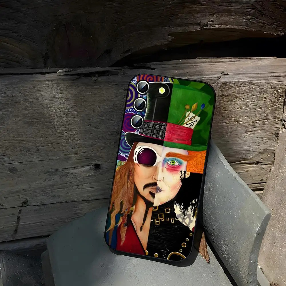 Johnny Depp Character Collage Phone Case For Samsung A24 A54 A34 A14 A23 A33 A13 A21 A71 A31 A22 A53 A52 A73 A32 A50 A20 A40