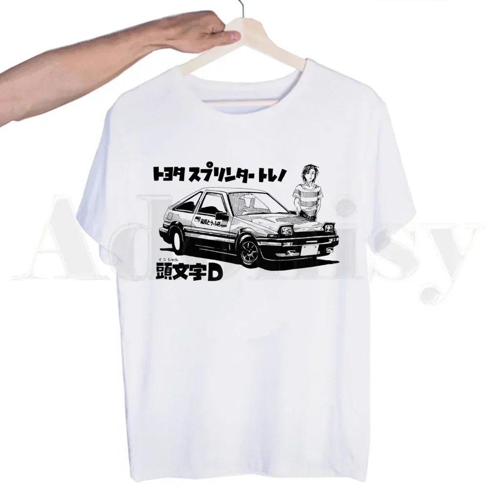 Comfort ae86初期d 90s Tシャツ男性用、面白いストリートウェア、ハラジュクファッション、fujiatelladumhachiquesions、夏