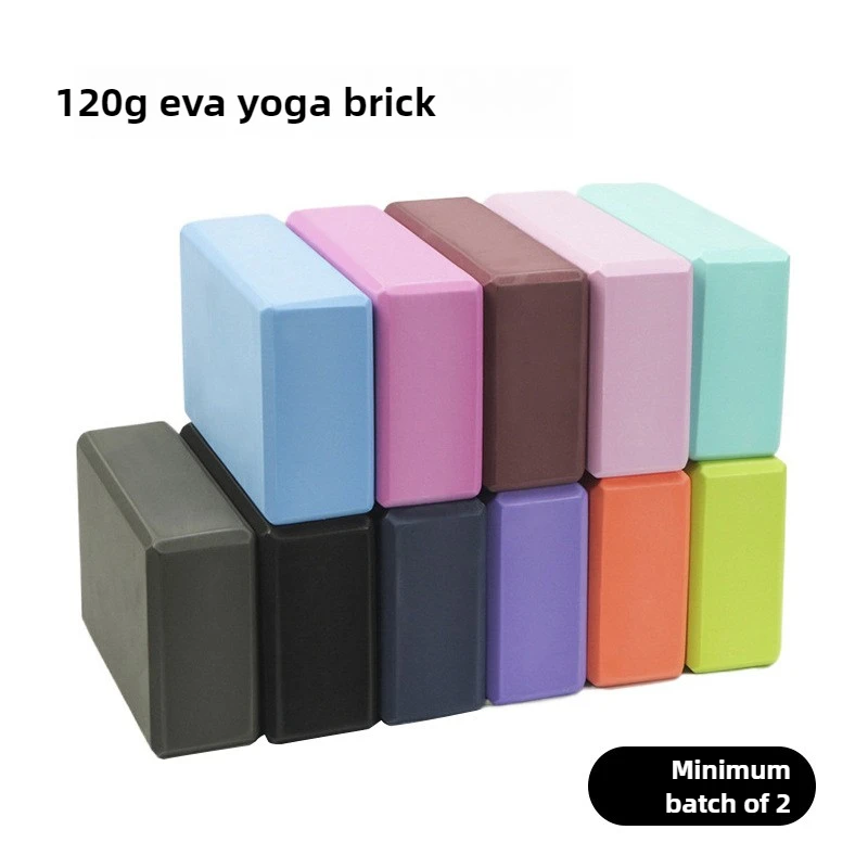 Lezyan EVA Yoga Ziegel 120g Split Praxis Ziegel Hohe Dichte Yoga Blöcke Pilates angepasst Zubehör Ausrüstung Fitness
