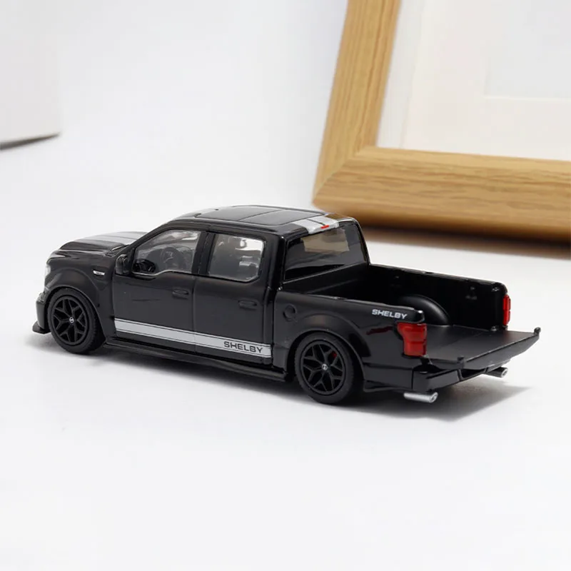 1:64 Scale Ford Raptor F150 Pickup Shelby Simulation Alloy Car Model Static Display Collectible Toy Gift Souvenir Decration