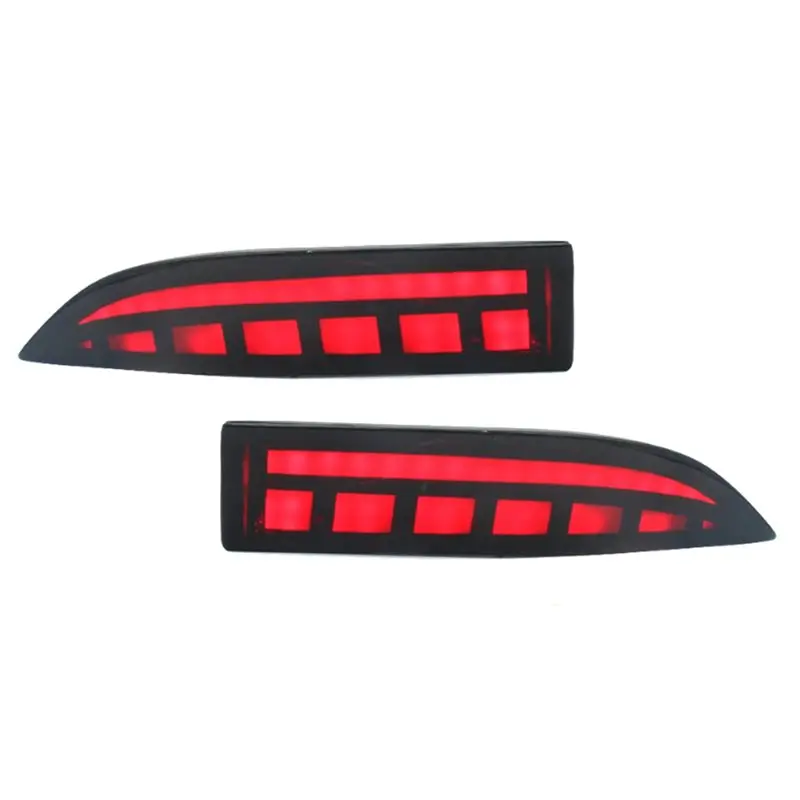 LED Car Rear Bumper Brake Light Dynamic Turn Signal For Renault Dacia Logan Sandero 2012-2019-N25R