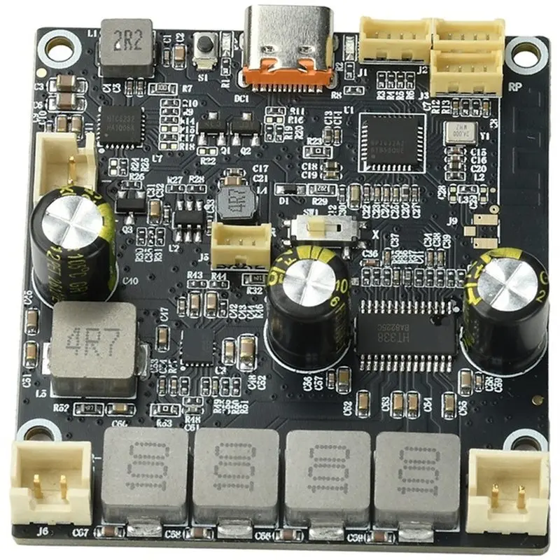 TYPE-C Charging Enabled 2X25W Bluetooth Audio Amplifier Module Integrated Android APP Tuning Synchronous Boost Amp Board