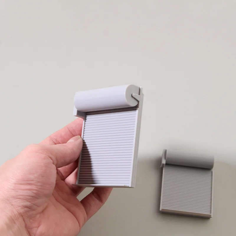 3pcs Mini Roller Shutter Door Dollhouse DIY Micro Landscape Mini Garage Rolling Door Diorama Scene Layout Decor Accessories
