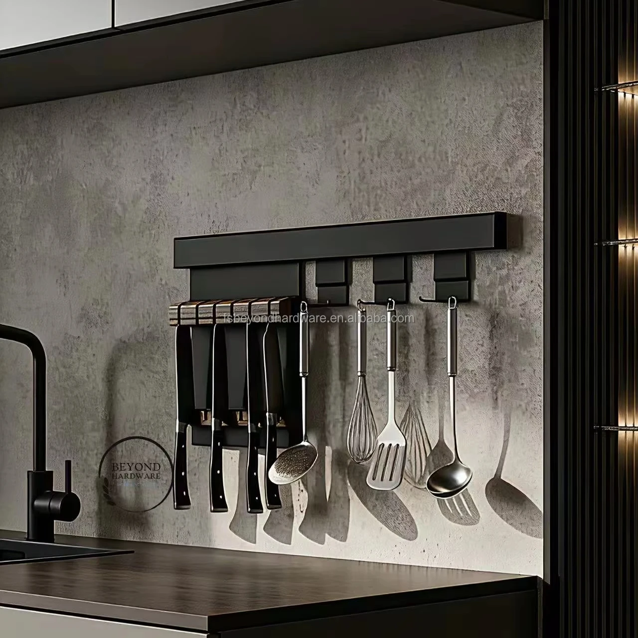 

Kitchen Modular Storage Holder Hanging Shelf Spice Organizers Wall Mounted Kitchen Dish Rack Basket