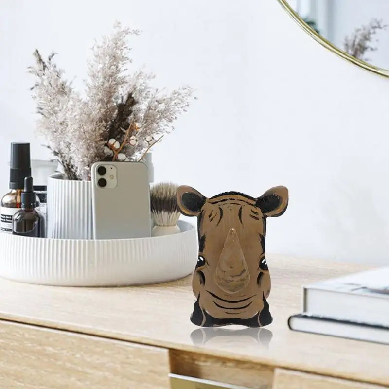 Animal Eyeglass Holder Hedgehog Sunglass Holder Creative Glasses Holder Stand Wooden Animal Eyeglass Stand Home Office Desk