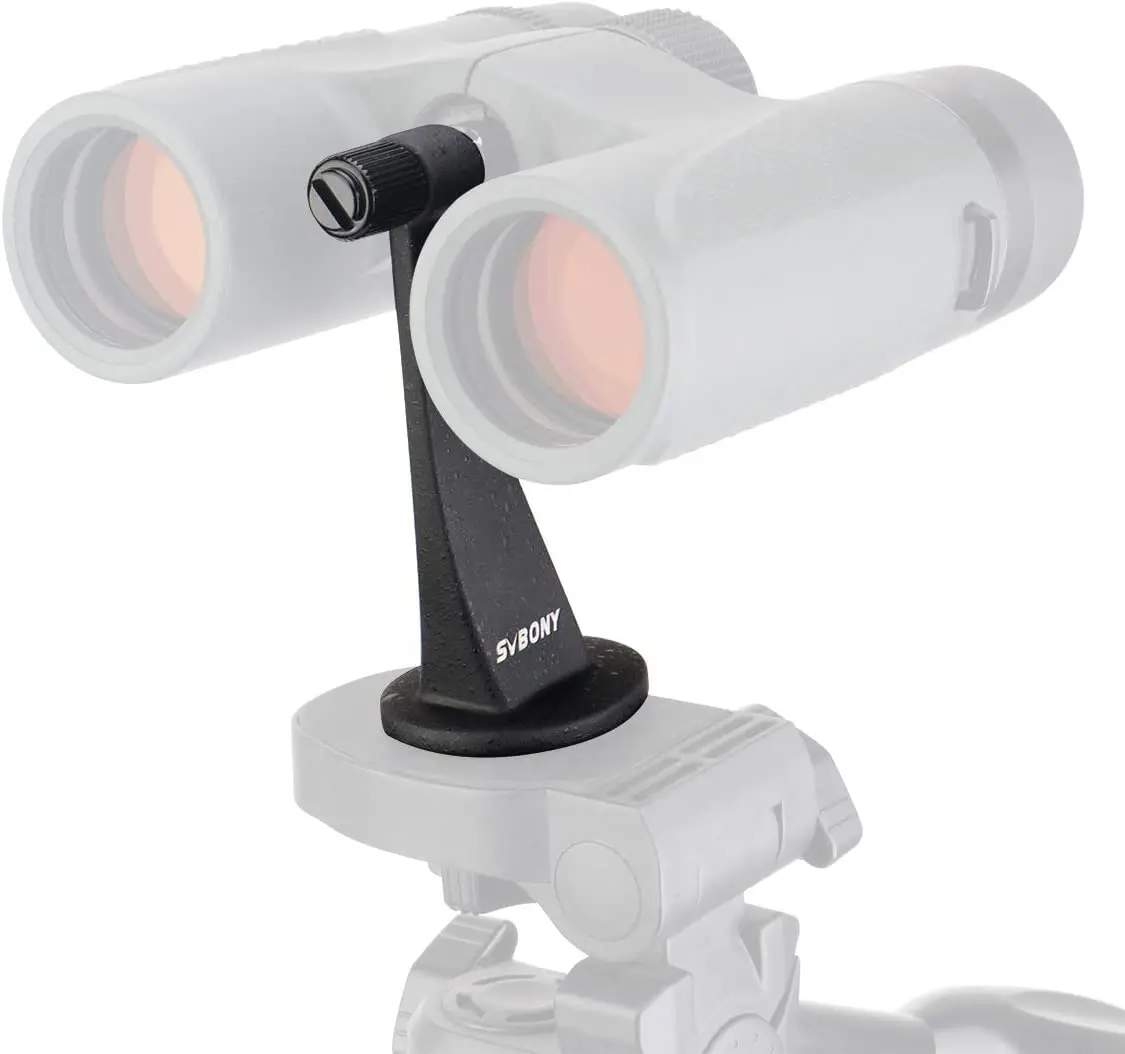 Imagem -06 - Svbony Sv111 Adaptador de Tripé Binocular Suporte de Montagem de Suporte de Tripé de Metal para Binóculos de Conexão