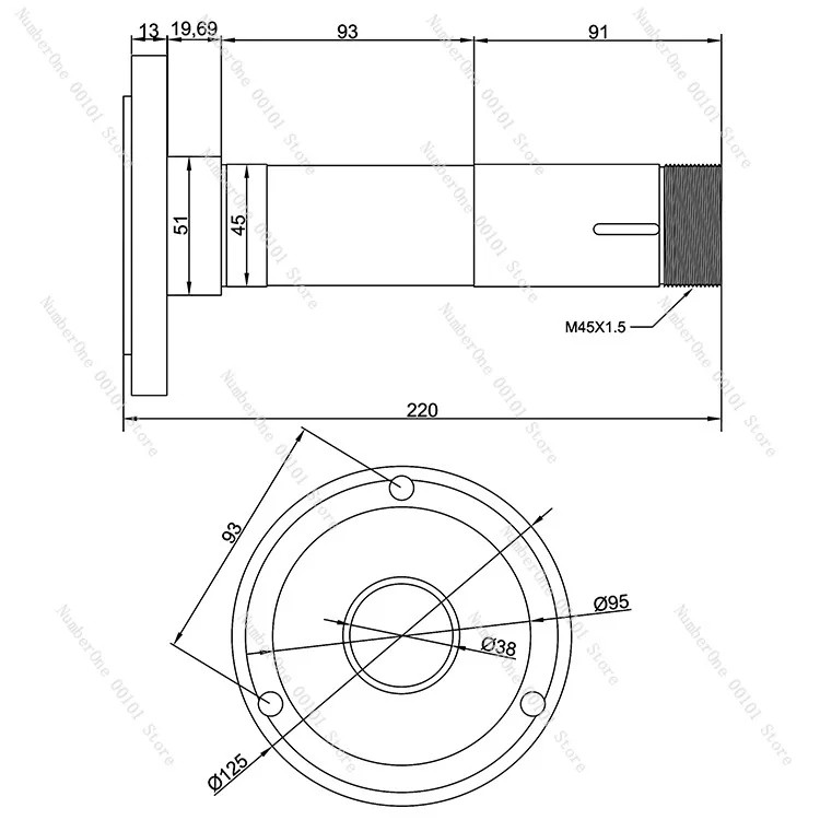 WM210-001 series accessories, spindle S/N: PL210V-145