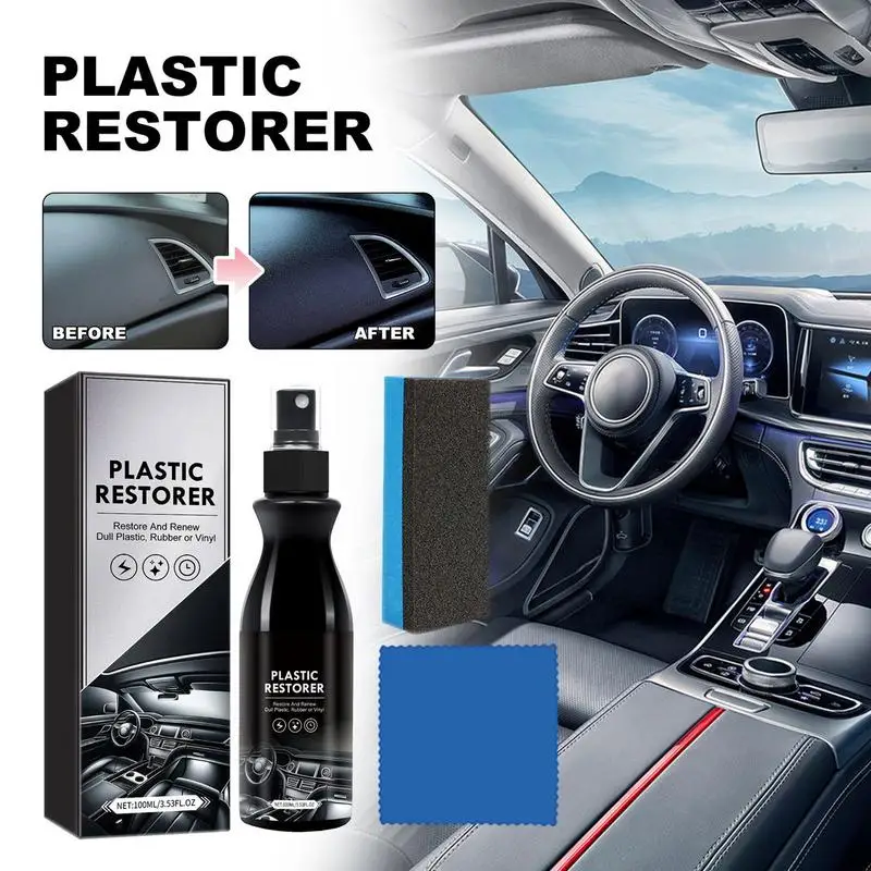 

Car Seat Cleaner Leather Fabric Roof Cleaning Spray Stain Removal Car Wash Detailing Car Cleaning Products Leather Restorer