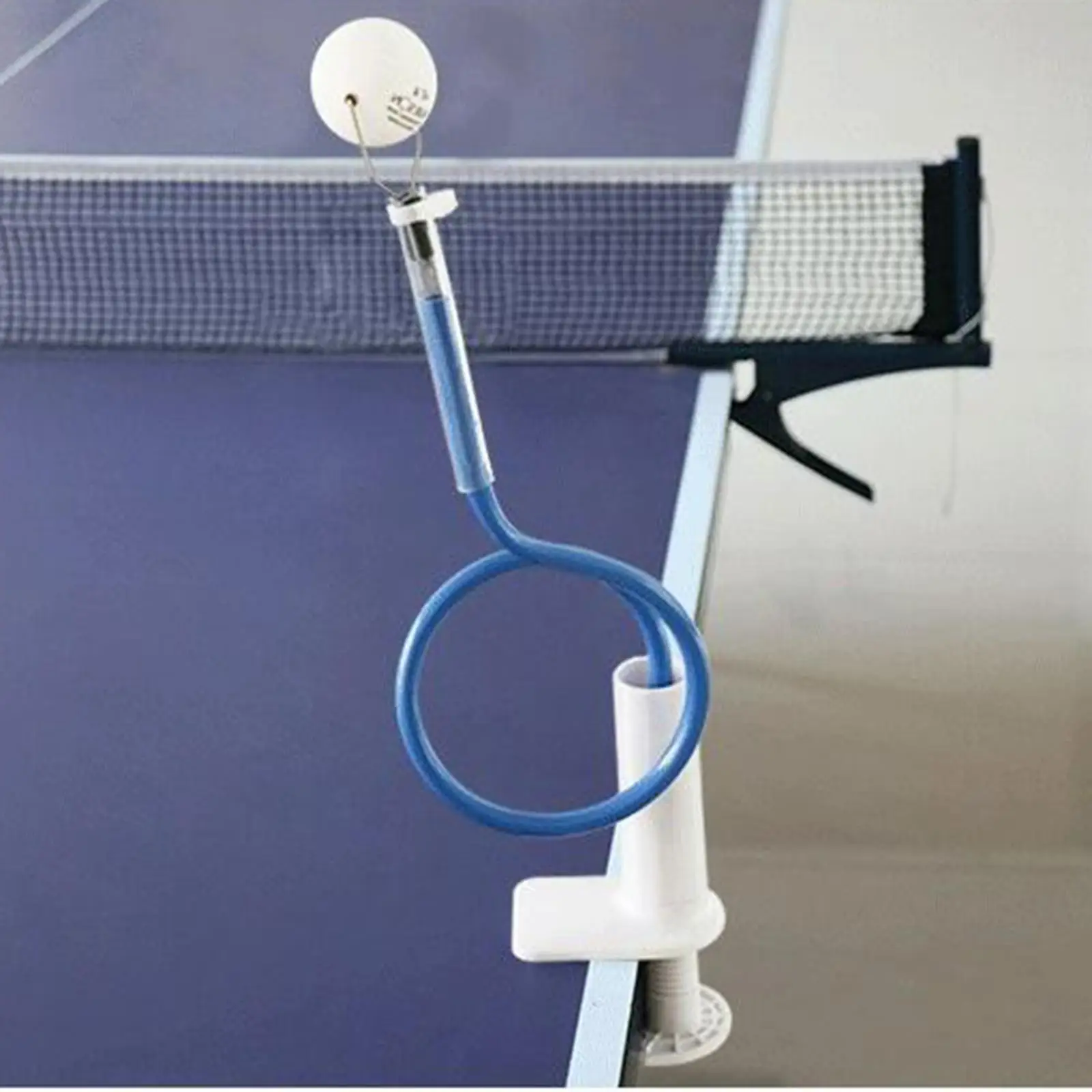 Table Clamp Type Stable Grip Pong Trainer PVC Serve Return Practice Robot for Players Training Routine