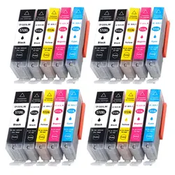 Cartouche d'encre 5 couleurs pour imprimante Canon, pour modèles MG5751, MG5752, MG5753, MG 5750, 5751, 5752, 5753, PIxma, PGI570