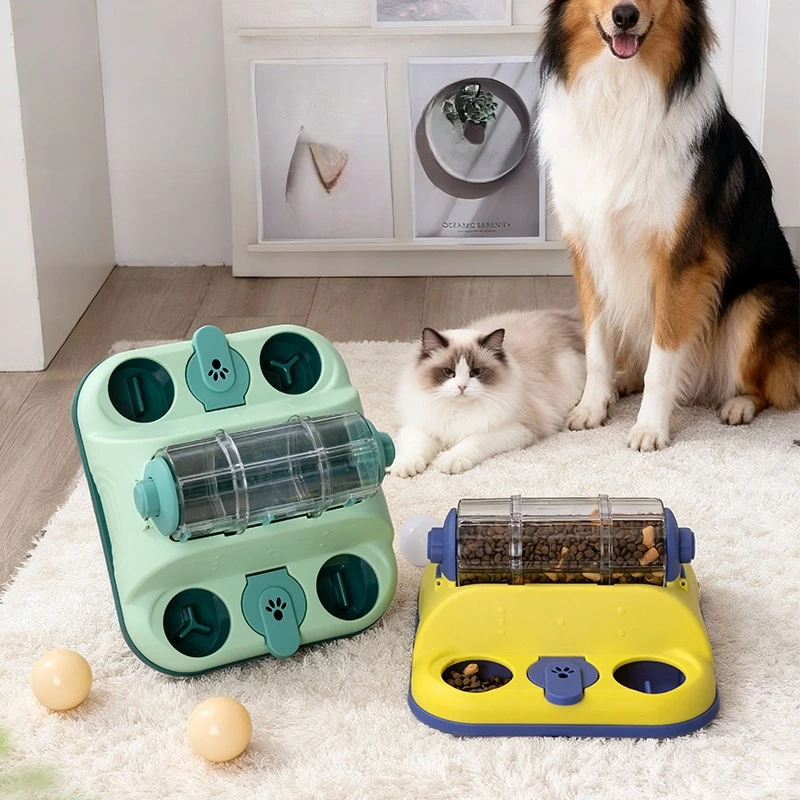

Popular Pet Toys Hidden Food Cat Self-Hi Leaky Food Rotary Slow Food Dog Puzzle Boredom Feeder