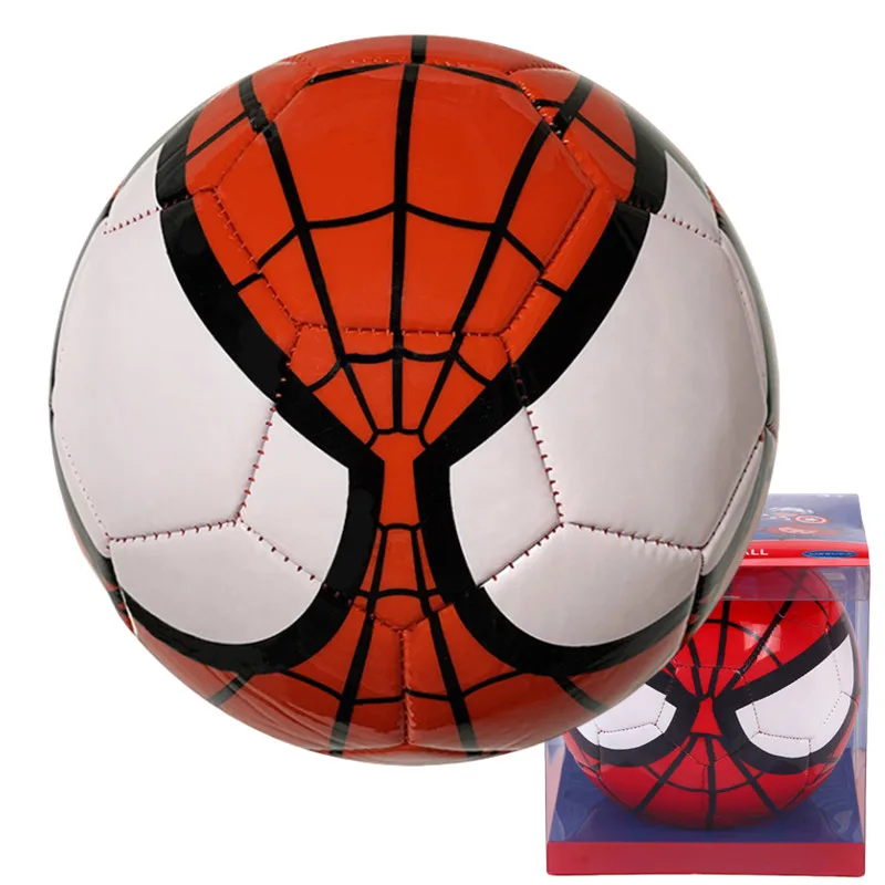 Anime Spiderman Football Ball Number2 3 5 Student Football Campus Training Game Spiderman PVC Football Kids Toy Christmars Gift