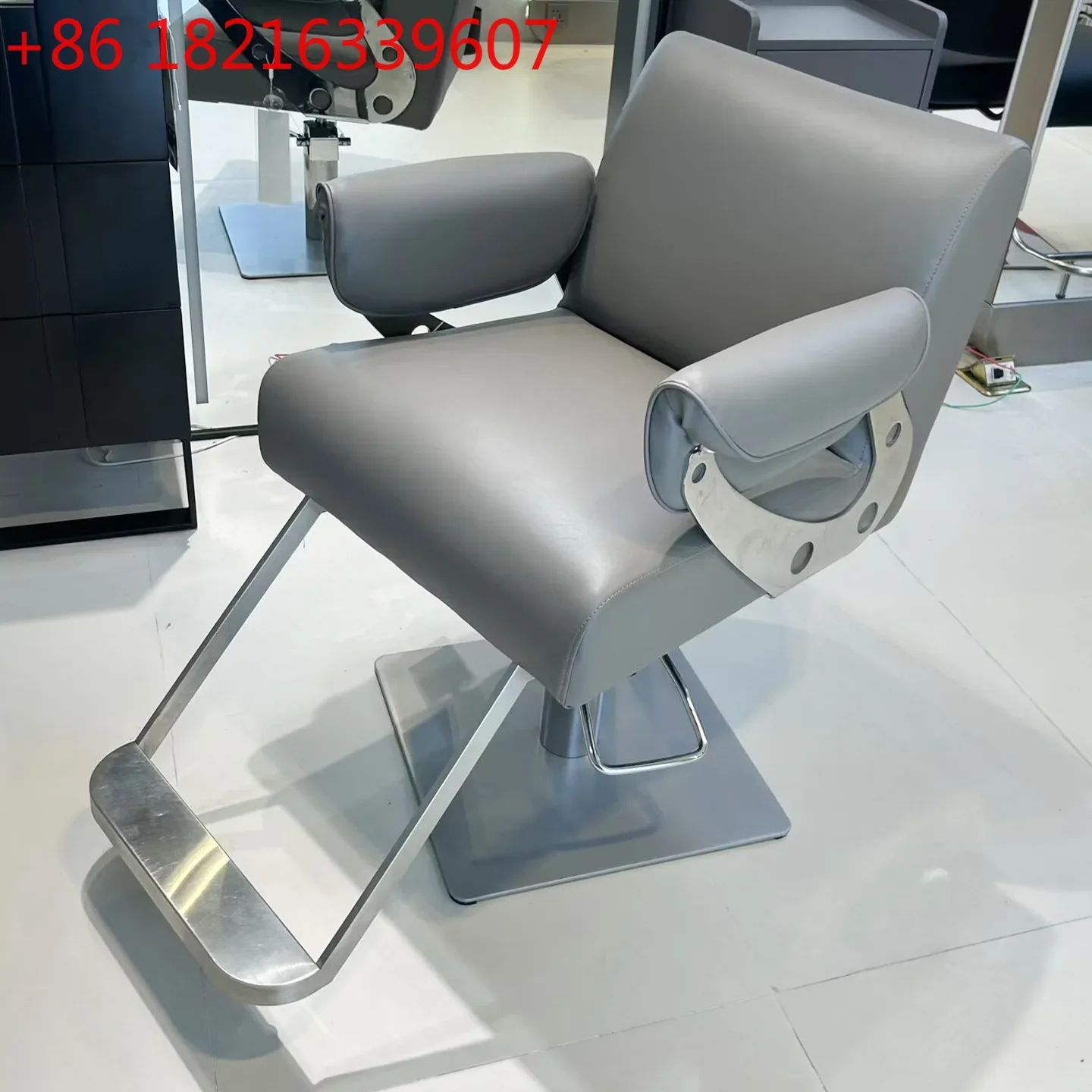 Fashion barber shop special comfortable perm and dyeing seat can be rotated and lifted hair cutting stool