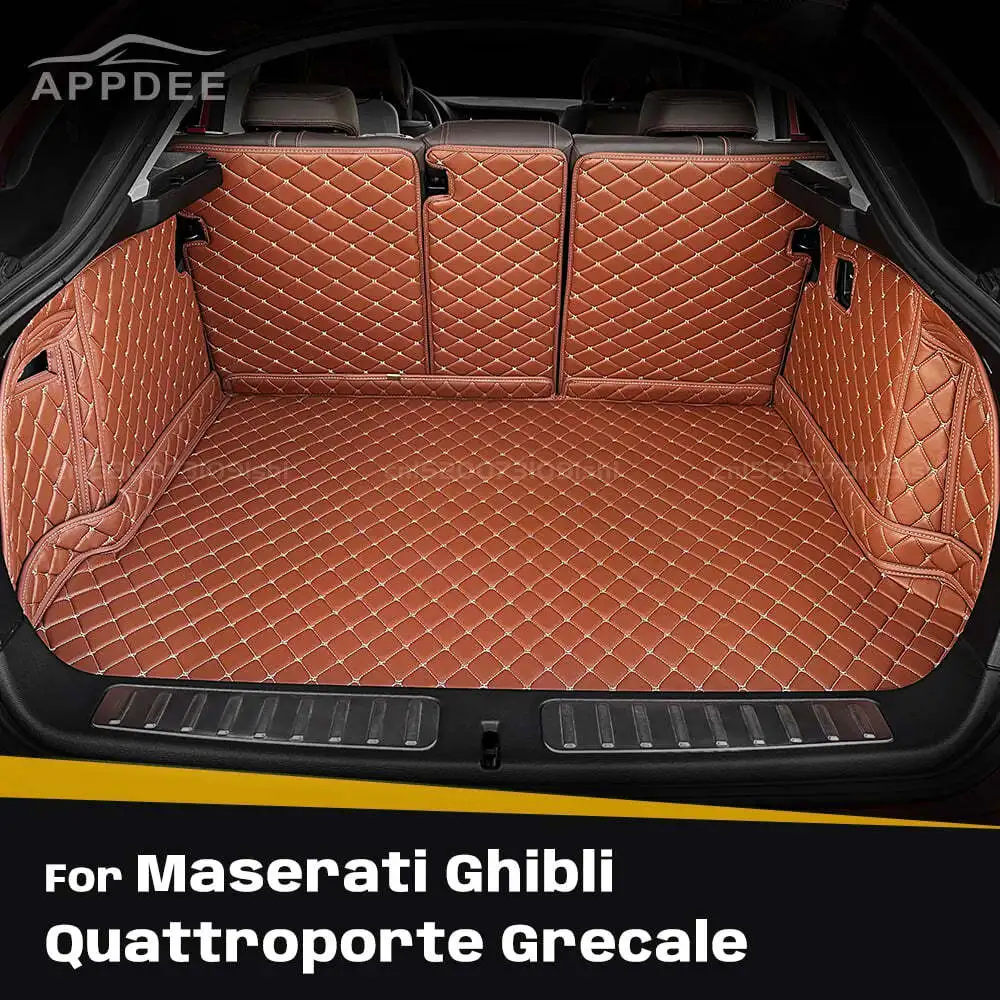 

Для Maserati Ghibli Quattroporte Grecale авто полное покрытие коврик для багажника автомобильный защитный коврик грузовой вкладыш аксессуары для интерьера