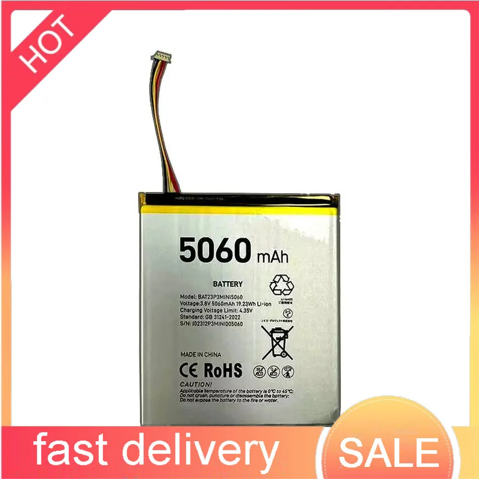 

For Doogee U9 U10 U10pro Lightweight 5060Mah Tablet Battery BAT23P3MINI5060